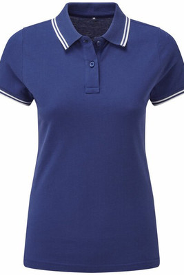 ASQUITH AND FOX AQ021 - Women's Classic Fit Double Tipped Polo Shirt