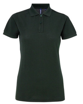ASQUITH AND FOX AQ025 - Women's Polycotton Blend Tag-Free Polo Shirt