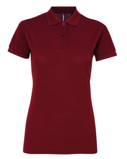 ASQUITH AND FOX AQ025 - Womens Polycotton Blend Tag-Free Polo Shirt