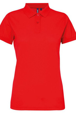 ASQUITH AND FOX AQ025 - Womens Polycotton Blend Tag-Free Polo Shirt