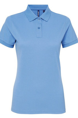 ASQUITH AND FOX AQ025 - Womens Polycotton Blend Tag-Free Polo Shirt
