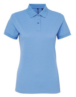 ASQUITH AND FOX AQ025 - Womens Polycotton Blend Tag-Free Polo Shirt
