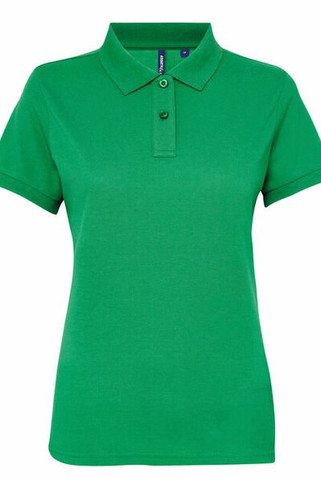 ASQUITH AND FOX AQ025 - Womens Polycotton Blend Tag-Free Polo Shirt
