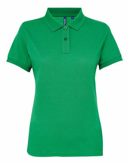 ASQUITH AND FOX AQ025 - Women's Polycotton Blend Tag-Free Polo Shirt