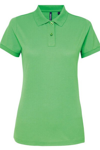 ASQUITH AND FOX AQ025 - Womens Polycotton Blend Tag-Free Polo Shirt