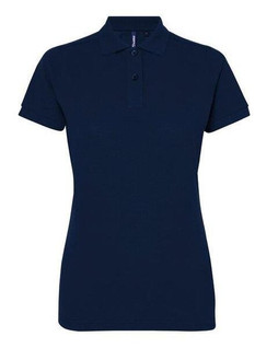 ASQUITH AND FOX AQ025 - Womens Polycotton Blend Tag-Free Polo Shirt