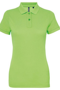 ASQUITH AND FOX AQ025 - Womens Polycotton Blend Tag-Free Polo Shirt
