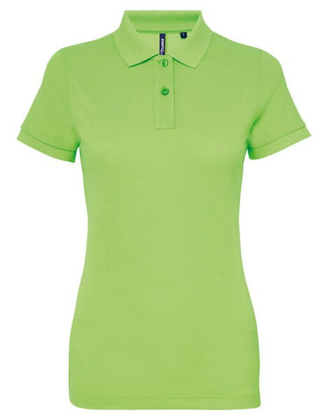 ASQUITH AND FOX AQ025 - Women's Polycotton Blend Tag-Free Polo Shirt