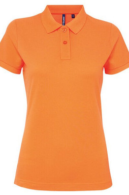 ASQUITH AND FOX AQ025 - Womens Polycotton Blend Tag-Free Polo Shirt