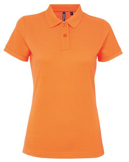 ASQUITH AND FOX AQ025 - Womens Polycotton Blend Tag-Free Polo Shirt