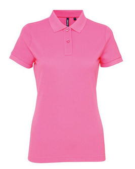 ASQUITH AND FOX AQ025 - Women's Polycotton Blend Tag-Free Polo Shirt