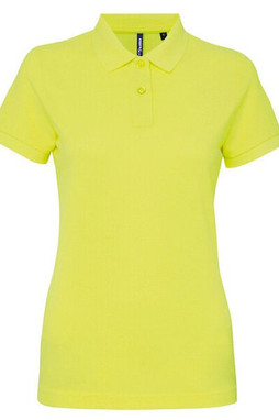 ASQUITH AND FOX AQ025 - Womens Polycotton Blend Tag-Free Polo Shirt