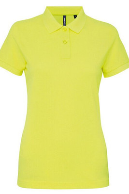 ASQUITH AND FOX AQ025 - Women's Polycotton Blend Tag-Free Polo Shirt