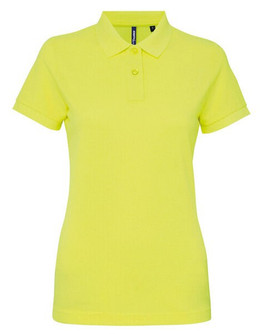 ASQUITH AND FOX AQ025 - Women's Polycotton Blend Tag-Free Polo Shirt