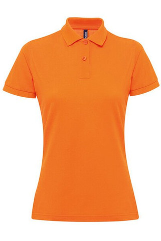 ASQUITH AND FOX AQ025 - Womens Polycotton Blend Tag-Free Polo Shirt
