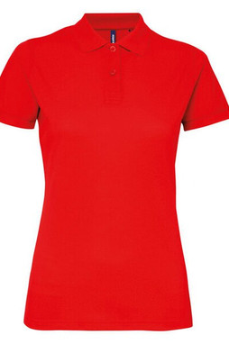 ASQUITH AND FOX AQ025 - Womens Polycotton Blend Tag-Free Polo Shirt