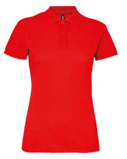 ASQUITH AND FOX AQ025 - Womens Polycotton Blend Tag-Free Polo Shirt