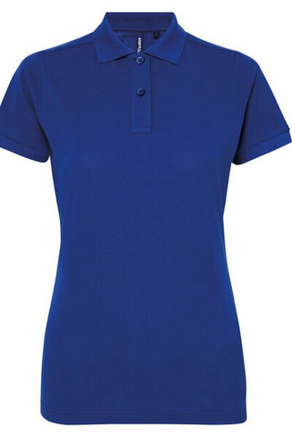 ASQUITH AND FOX AQ025 - Womens Polycotton Blend Tag-Free Polo Shirt