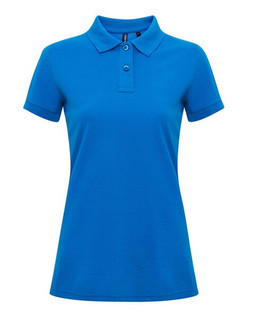 ASQUITH AND FOX AQ025 - Womens Polycotton Blend Tag-Free Polo Shirt