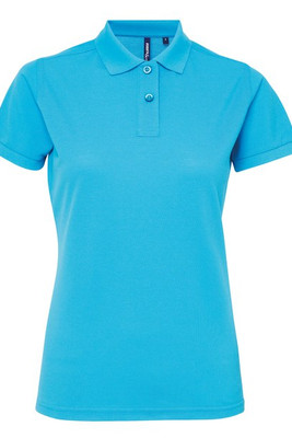 ASQUITH AND FOX AQ025 - Women's Polycotton Blend Tag-Free Polo Shirt