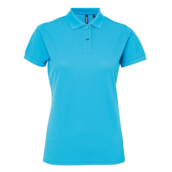 ASQUITH AND FOX AQ025 - Women's Polycotton Blend Tag-Free Polo Shirt
