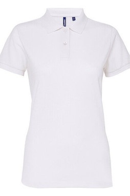 ASQUITH AND FOX AQ025 - Womens Polycotton Blend Tag-Free Polo Shirt
