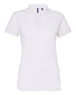 ASQUITH AND FOX AQ025 - Womens Polycotton Blend Tag-Free Polo Shirt