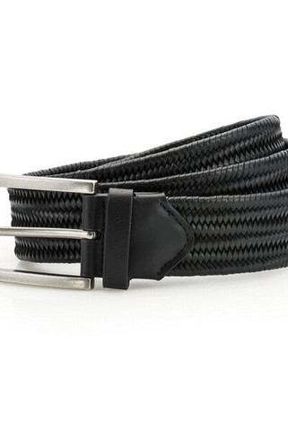 ASQUITH AND FOX AQ903 - Adjustable Leather Braid Belt with Buckle and Loop