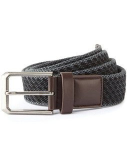 ASQUITH AND FOX AQ905 - Mens Vintage Wash Canvas Belt with Leather Trim