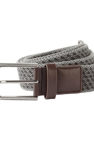 ASQUITH AND FOX AQ905 - Mens Vintage Wash Canvas Belt with Leather Trim