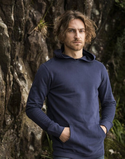 ECOLOGIE EA041 - Sweat capuche en coton organique