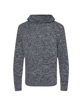 ECOLOGIE EA080 - Eco-Friendly Two Tone Knitted Hooded Sweatshirt