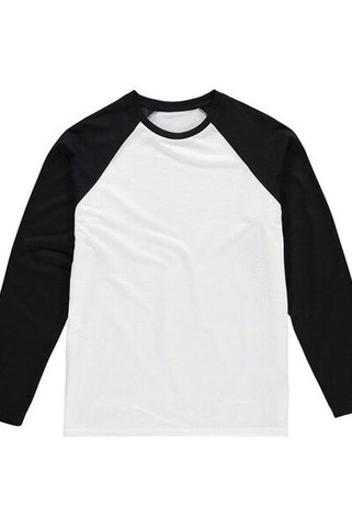 Vanilla VAN104 - Mens Long Sleeve Raglan Baseball Tee