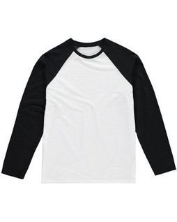 Vanilla VAN104 - Mens Long Sleeve Raglan Baseball Tee