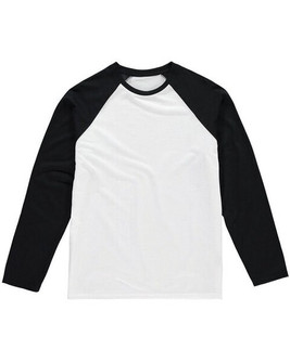 Vanilla VAN104 - Men's Long Sleeve Raglan Baseball Tee
