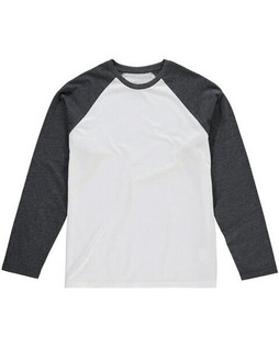 Vanilla VAN104 - Mens Long Sleeve Raglan Baseball Tee