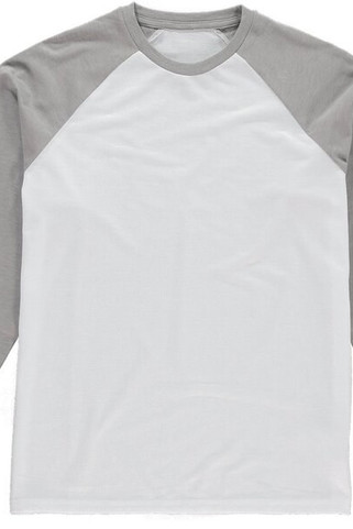 Vanilla VAN104 - Mens Long Sleeve Raglan Baseball Tee