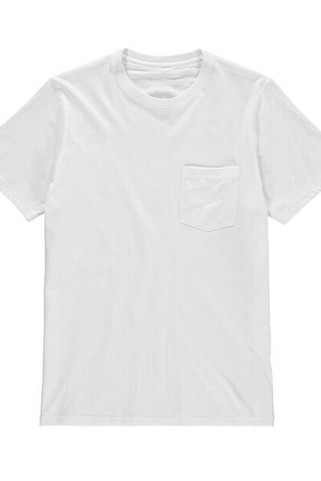 Vanilla VAN105 - Mens Cotton Tee with Polyester Pocket