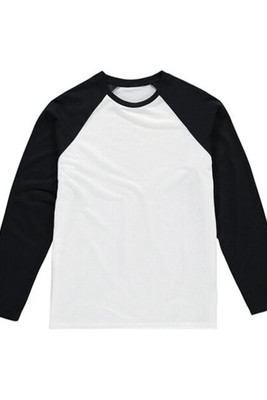 Vanilla VAN404 - Kids Long Sleeve Baseball Tee with Polyester Blend