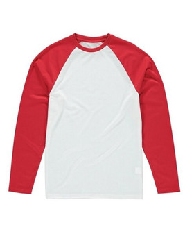 Vanilla VAN404 - Kids Long Sleeve Baseball Tee with Polyester Blend