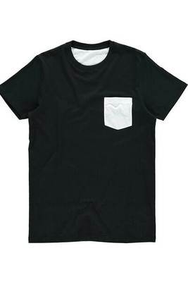 Vanilla VAN405 - Kids Cotton Tee with Polyester Pocket