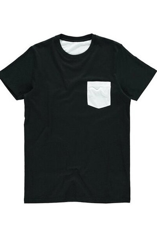 Vanilla VAN405 - Kids Cotton Tee with Polyester Pocket