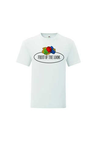 FRUIT OF THE LOOM VINTAGE SCV150 - Fruit of the Loom logo mens t-shirt