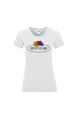 FRUIT OF THE LOOM VINTAGE SCV151 - Fruit of the Loom logo women's t-shirt