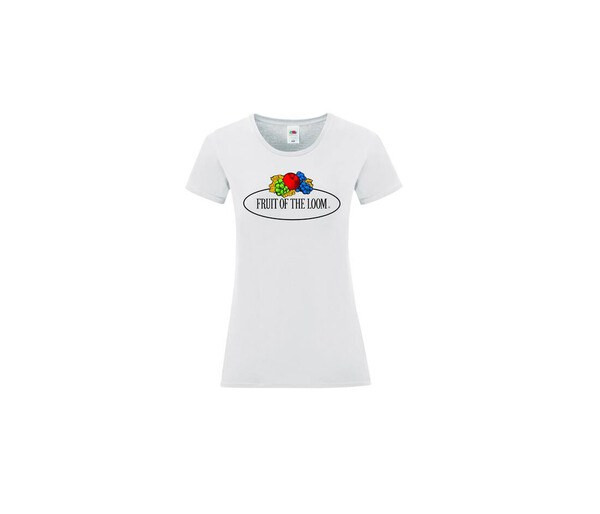 FRUIT OF THE LOOM VINTAGE SCV151 - Fruit of the Loom logo women's t-shirt