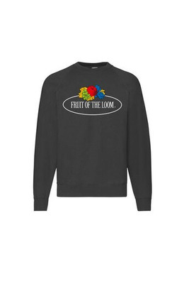 FRUIT OF THE LOOM VINTAGE SCV260 - Unisex round neck sweatshirt with Fruit of the Loom logo