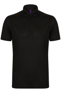 Henbury H460 - Mens Performance Stretch Polo with Wicking Finish