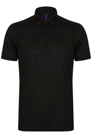 Henbury H460 - Mens Performance Stretch Polo with Wicking Finish