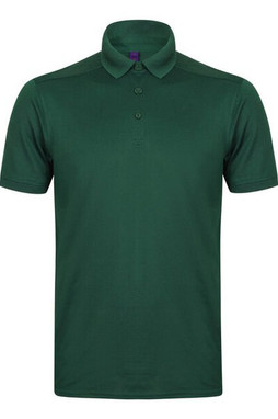 Henbury H460 - Mens Performance Stretch Polo with Wicking Finish