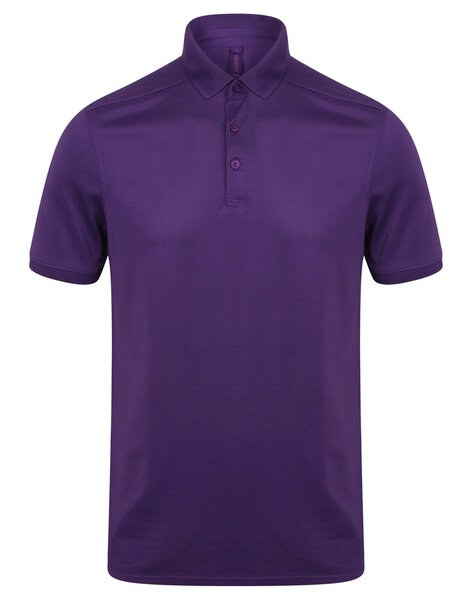 Henbury H460 - Men's Performance Stretch Polo with Wicking Finish